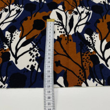 Стрейч кулір бавовняний 95/5 принт, Жовтий Стрейч кулір бавовняний 95/5 принт, Жовтий