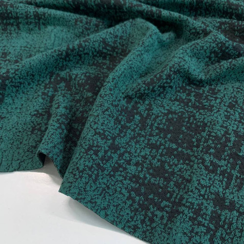 Трикотаж светровий, Чорно - зелений