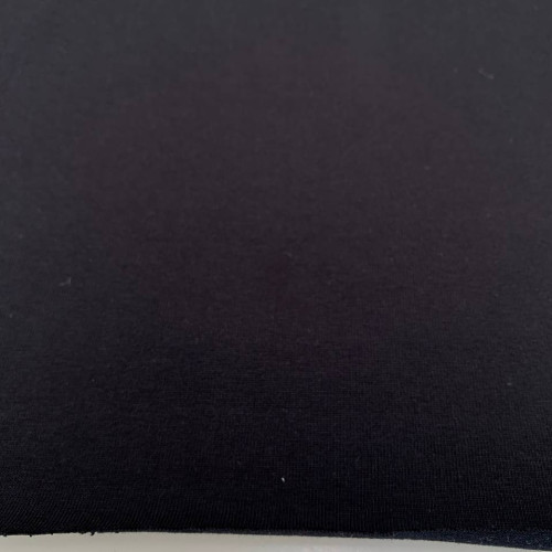 Кулір бавовняний 100%, Чорний, (Organic Cotton)